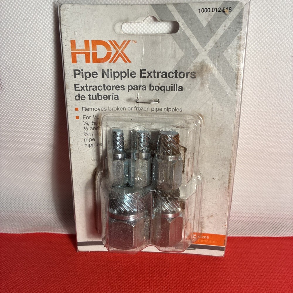 HDX Pipe Nipple Extractor Set (5-Piece) NIP