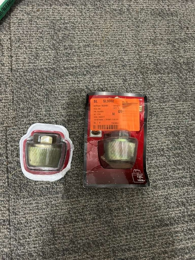HUSKY Tub Drain Removal Tool Unique Helical Knurl Fits Drains 1-3/4&Prime; to 1-9/16&Prime;