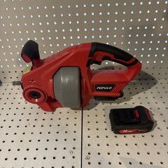 Populo Cordless Electric Drain Auger CDAL-2004 Includes Batttery No Charger 20V