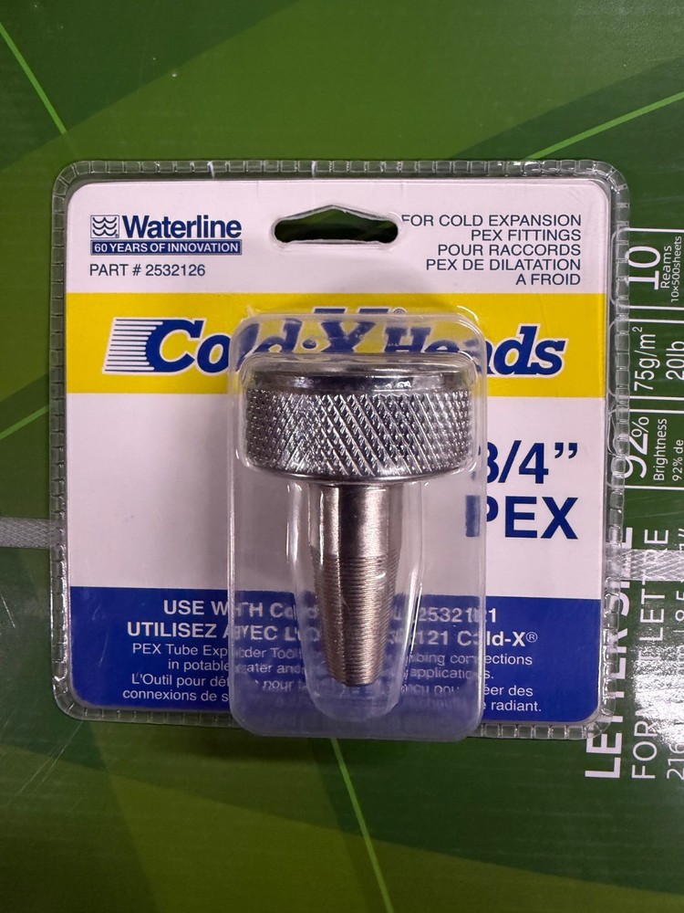 Waterline Coldx 3/4-in diameter Expander Head