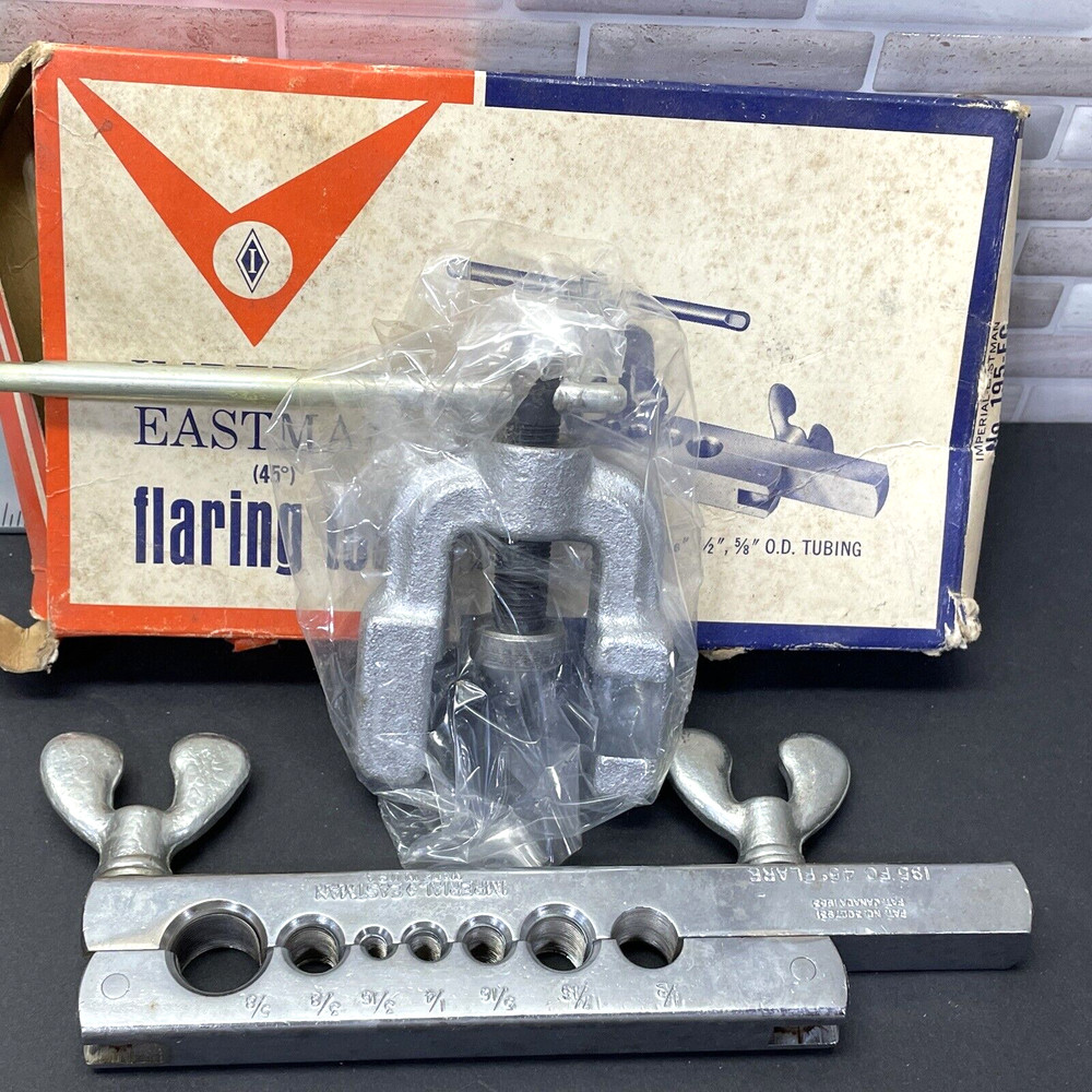 195-FC Imperial Eastman 45 Degree Flaring Tool Kit, With Box, Free US Ship