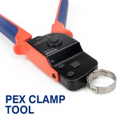 Versatile PEX Crimp Tool with Textured Grip &ndash; Ideal for Tight Installations