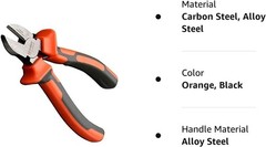 Edward Harden Pro Wire Cutters Diagonal Pliers 6&rdquo; &ndash; Heavy Duty Side Flush Cutte