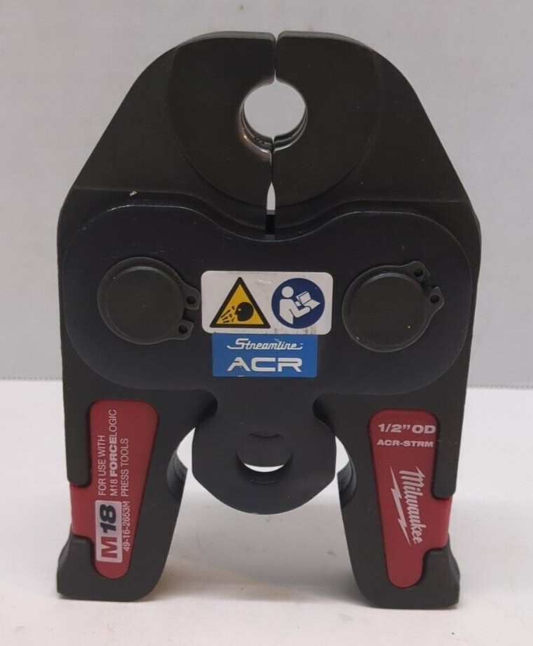 Milwaukee Tool 49-16-2653M 1/2 In. Streamline Acr Press Jaw For M18 Force Logic