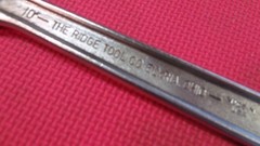 &ldquo;RIDGID&rdquo; #710 &ndash; 10&Prime; FORGED STEEL ADJUSTABLE END WRENCH MADE IN U.S.A.
