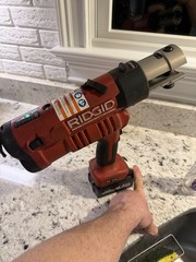 RIDGID RP 340 PRESS TOOL Only! Standard Size Copper/Megapress