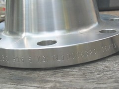 One 4&Prime; Flange 8-Hole (304 Stainless Steel) ,2-7/8&Prime; Thick, 9&Prime; OD, 4&Prime; ID,Cl-15
