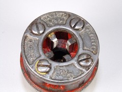 RIDGID 00R Pipe Threader Die Head Set 1&Prime;, 3/4&Prime;, 1/2&Prime;, 1/4&Prime;, Sharp Dies