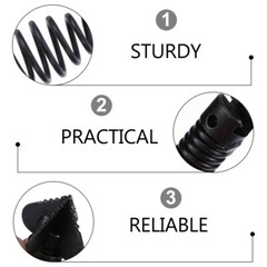 7pcs Manganese Steel Pipe Dredge Cutter Special for Drain Cleaning Machine