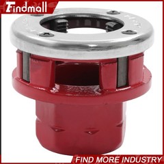 Findmall 1-1/4&Prime; & 1&rdquo; NPT 12-R RH Die Head & Dies 4 Ratchet Pipe Threader