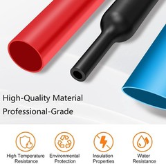 TOP-VIGOR 40mm(1.57 Inch) Heat Shrink Tubing 6.56FT 2:1 Ratio Heat Shrink Tub&hellip;