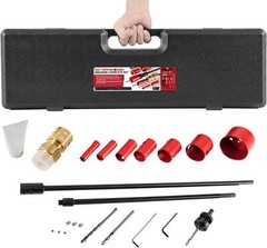 Hot Tapping Machine Kit Fits for Piping,Fittings,Valves w/ NPT threads 08350