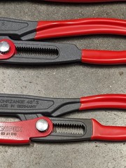 Set of 3 Knipex &ndash; S-Type Pipe Wrench with Fast Adjustment Swiss Wrenches 1 1.5 2