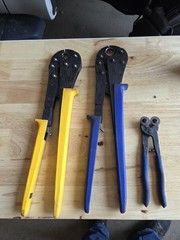 Viega 56000 PureFlow 1/2-Inch and 3/4 In .PEX Press Tool Set With Cutter No Case