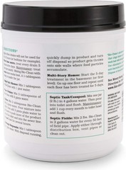 Multi-Purpose Drain Treatment &ndash; 2 lb Canister Removes Grease & Oil Safely
