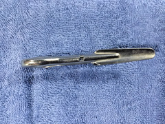 Vintage Cook&rsquo;s Pipe Reamer Tweezer Style Spring Steel Carbon Cutter Ansonia CT