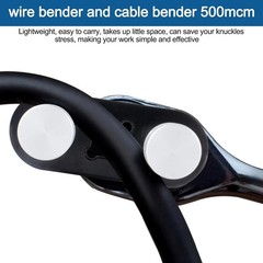 Cable Bender Tool Electrical, Wire Bender Tool for Most Wires, Maximum Bending u