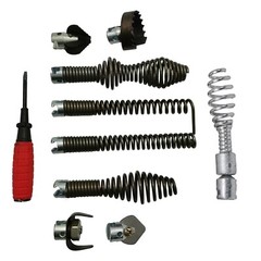 10pcs Cutter & Auger Set 5/8&Prime; Cable End for RIDGID C8 Drain Snake Cable 62270