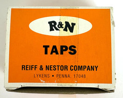 3/8-18 NPTF SHORT PROJECTION PIPE TAP DRYSEAL REIFF & NESTOR 47015 USA