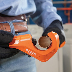 Klein Tools 50046 Constant Swing Tubing Cutter for Copper and Aluminum, 1/8 to 1
