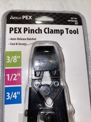 Apollo PEX Cinch Clamp Fastening Tool for 3/8&Prime; &ndash; 3/4&Prime;&nbsp; Model 69PTKG1096 NEW