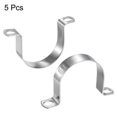 5pcs 2 3/8 Inch 60mm Conduit Clamp, M60 U Tube Pipe Clamp, Thick