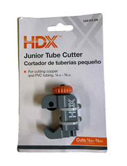 HDX Junior Tube Cutter for PVC & Copper Pipe Cuts 1/8&Prime;- 5/8&Prime; Size Pipes NEW