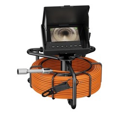 20M Sewer Pipe Inspection Camera, 17mm Drain Sewer Pipeline Industrial Endoscope