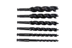 WoodOwl 6 Piece Set with 3/8&Prime;, 1/2&rdquo;, 5/8&Prime;, 3/4&rdquo;, 7/8&Prime; and 1&rdquo; x
