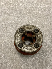 RIDGID 00R Pipe Threader Die Head Set 2&rdquo;, 1 1/4&Prime;,1&rdquo;, 3/4&Prime;, 1/2&Prime;, 0-R Rachet