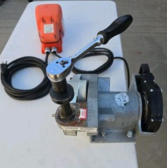 Victaulic Roll Groover Machine Portable Electric REMS Amigo2 & Foot Switch