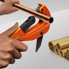 18&Prime;11/4 O.d. Tubing Cutter Professional Metal Pipe Cutting Tool Compact Tube Cu