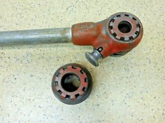 Ridgid ,OO-R Pipe Die, 1/2 and 3/4&Prime;