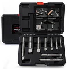 Heavy Duty Pipe Extractor Set &ndash; 9-Piece Steel Tool for Removing Damaged Pipes &