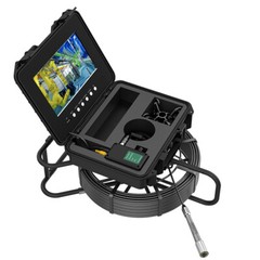 ESANHAO 50m/160ft Drain Sewer Camera Pipe Inspection Camera DVR 10.1&rdquo; Monitor