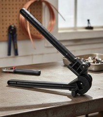 Manual Tube Bender, 4 in 1, 180 Degree, 3/16&Prime; 1/4&Prime; 5/16&Prime; 3/8&Prime; OD, ABS