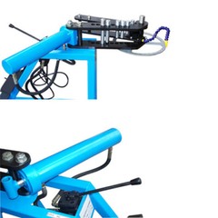 10 Ton Electric Hydraulic Pipe Tube Bender Tubing Bending Round Tube Die 110 V
