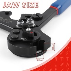 Pex Crimping Tool Cinch and Remove Dual-Function Pex Crimp Tool Ratchet Pex Pipe