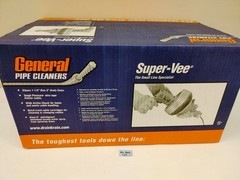 General Wire Super-Vee Drain and Sewer Cleaning Machine W/ 25&prime; x 1/4&Prime; Cable SV-F