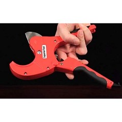 Pipe Cutter, PVC, 10 In. L, Ratchet