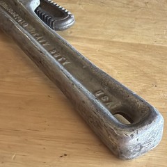 Blue Point 10&Prime; Aluminum Pipe Wrench Heavy Duty PWA10 Made in USA