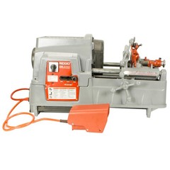 Reconditioned RIDGID&reg; 535A V3 Auto Chuck Pipe Threader 84097 with 811A & Dies