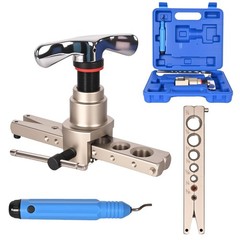 Eccentric Flaring Tool Kit 45&deg; Single Flare Tool for 3/16 to 3/4 Inch O.D. Co&hellip;