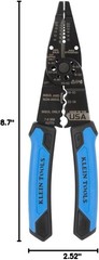 Professional Long Nose Wire Stripper Klein Tools 1025, Multi-Purpose, Made in US