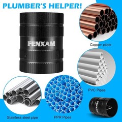 Compact Deburring Tool for Hard Tubes &ndash; 1/4&Prime; to 1-5/8&Prime; Inner/Outer Chamfer