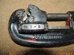 RIDGID No. 2A N0.1-2 Heavy Duty Pipe Cutter 3-Wheel 1/2&Prime; &ndash; 2&Prime; ELYRIA OHIO USA