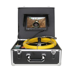 9&Prime; DVR Pipe Locator Industrial Drain Sewer Inspection Camera Self Leveling 30M