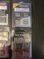 ridgid pipe threader dies Misc