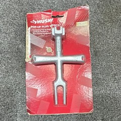 Husky Pop-Up Plug Wrench for Drain Strainers & Pop-Up Plugs 1003 005 297
