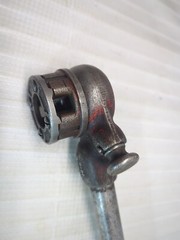 RIDGID Ratchet Pipe Threader 00-R Manual 1/2&Prime; NPT Die AS IS